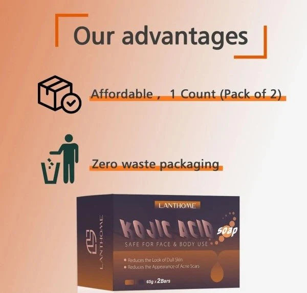 Kojic Acid Soap Skin Cleaning Facial Soap