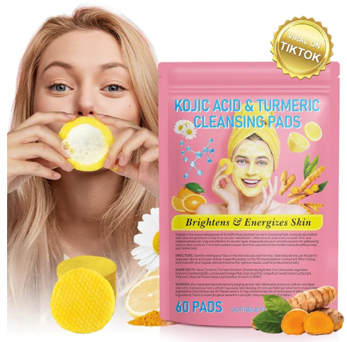 Turmeric Kojic Acid Cleansing Pads