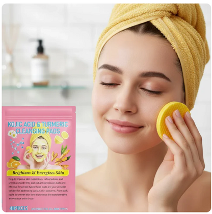 Turmeric Kojic Acid Cleansing Pads