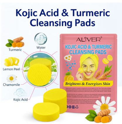 Turmeric Kojic Acid Cleansing Pads