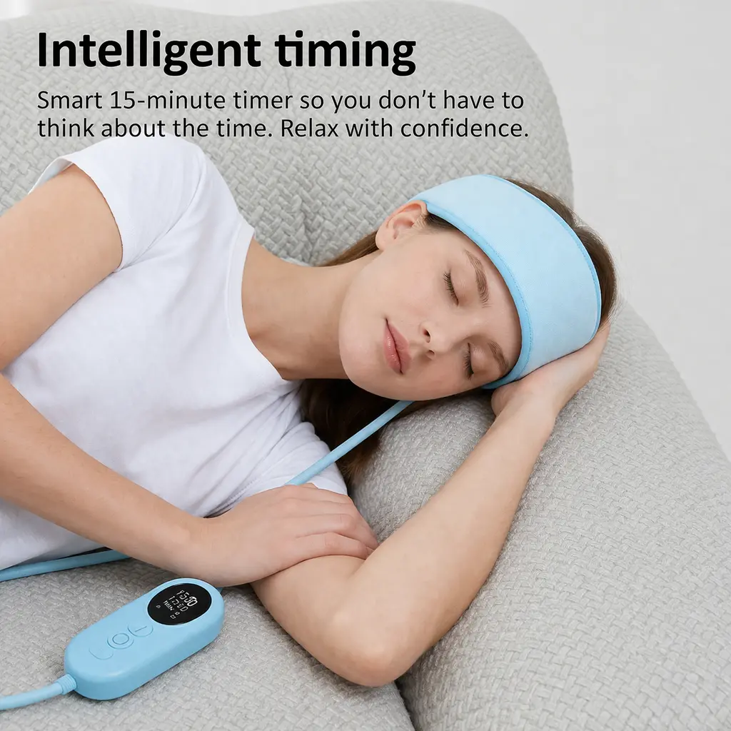 Heated Airbag Head Massage Cap – Wireless Relaxation & Stress Relief Device 4 Heated Airbag Head Massage Cap – Wireless Relaxation & Stress Relief Device - Image 4